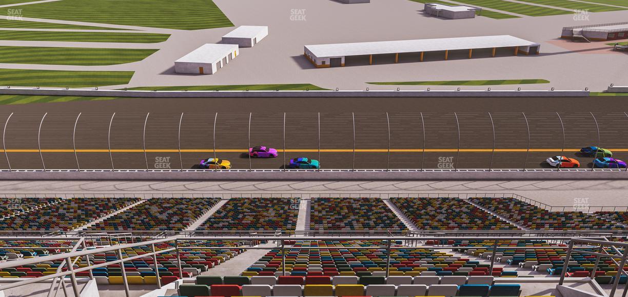 Daytona International Speedway - Section 414 Seat View