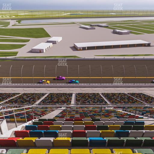Daytona International Speedway - Section 414 Seat View