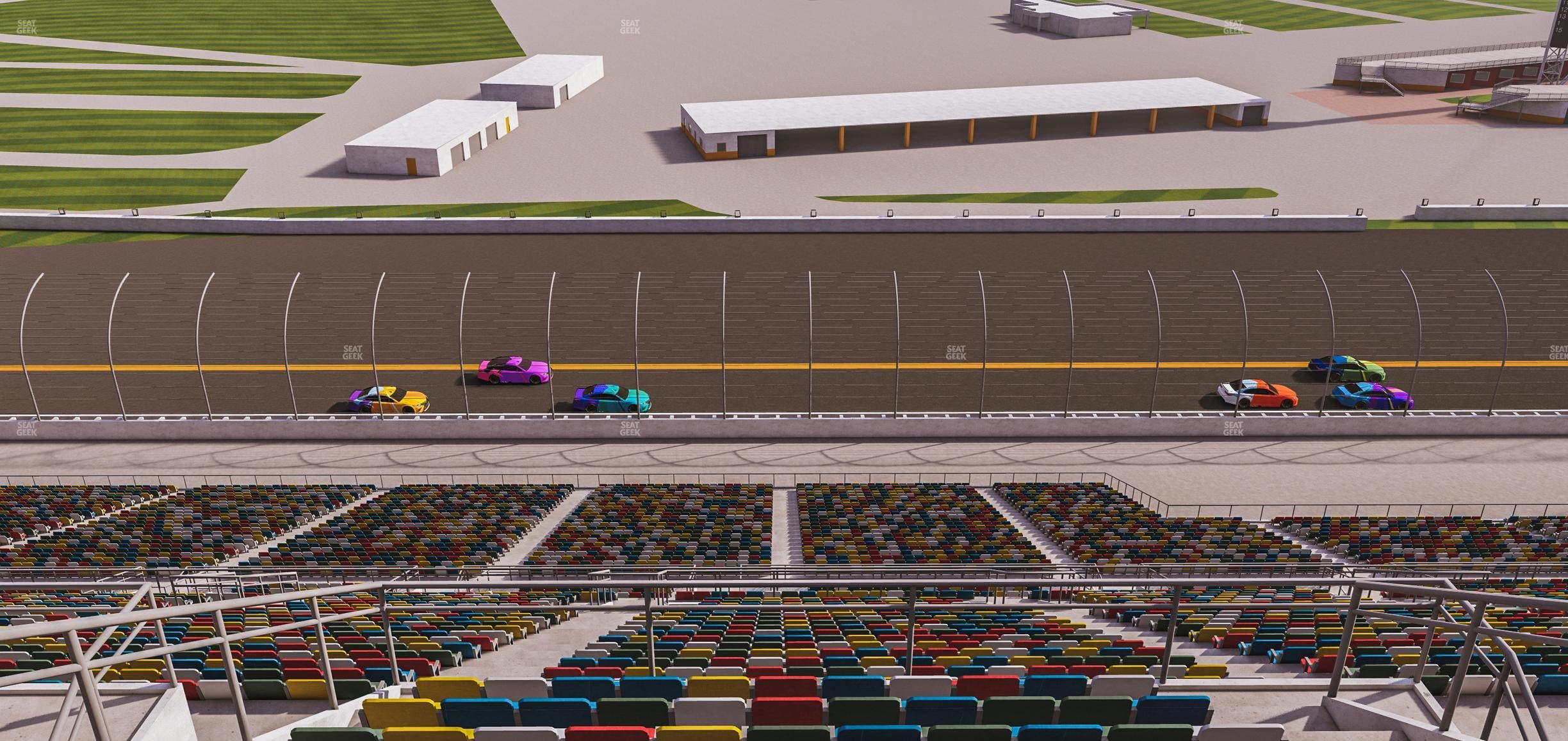 Daytona International Speedway - Section 415 Seat View