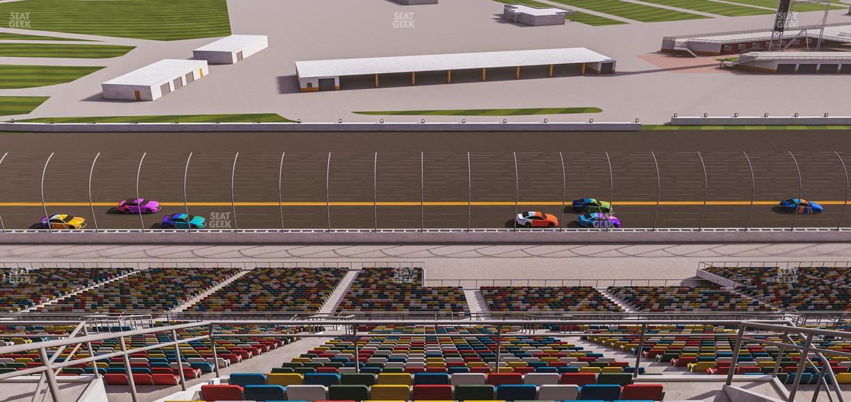 Daytona International Speedway - Section 417 Seat View