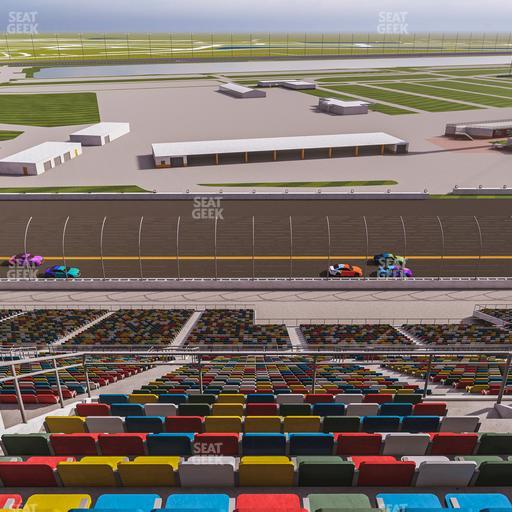 Daytona International Speedway - Section 417 Seat View