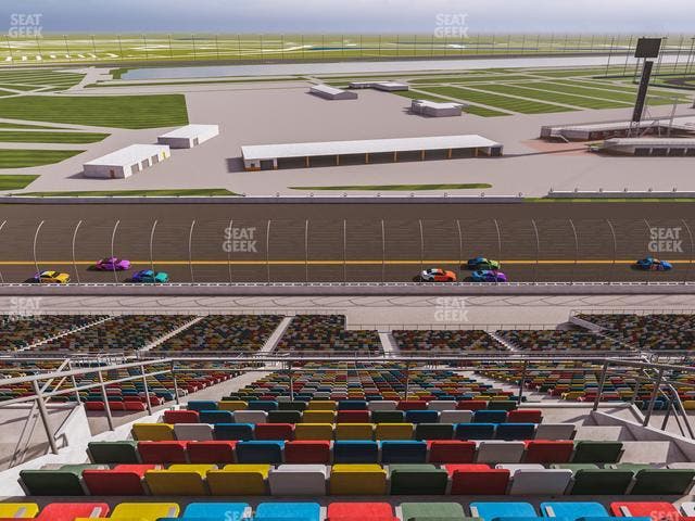 Daytona International Speedway - Section 417 Seat View