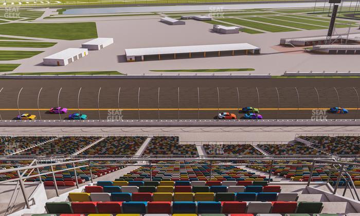 Daytona International Speedway - Section 417 Seat View