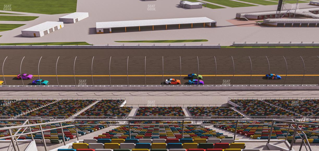 Daytona International Speedway - Section 418 Seat View