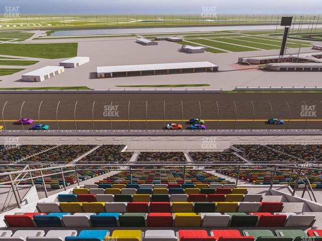 Daytona International Speedway - Section 418 Seat View