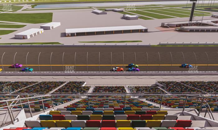 Daytona International Speedway - Section 418 Seat View