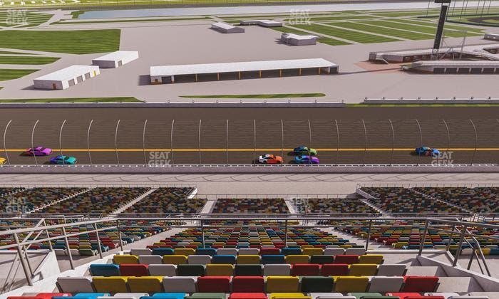 Daytona International Speedway - Section 418 Seat View