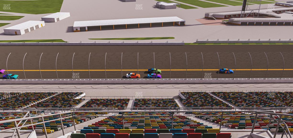 Daytona International Speedway - Section 419 Seat View