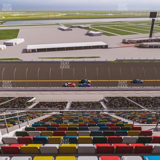 Daytona International Speedway - Section 419 Seat View