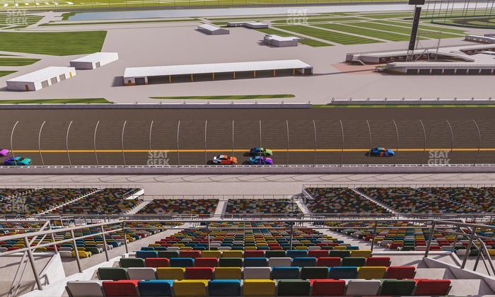 Daytona International Speedway - Section 419 Seat View