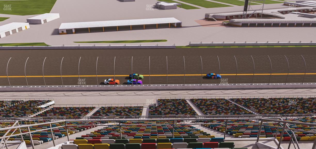 Daytona International Speedway - Section 420 Seat View