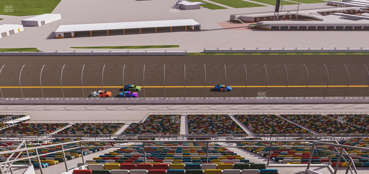 Daytona International Speedway - Section 421 Seat View