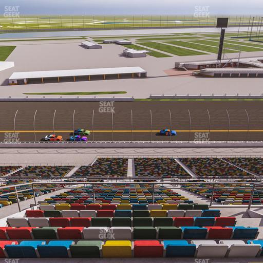 Daytona International Speedway - Section 421 Seat View