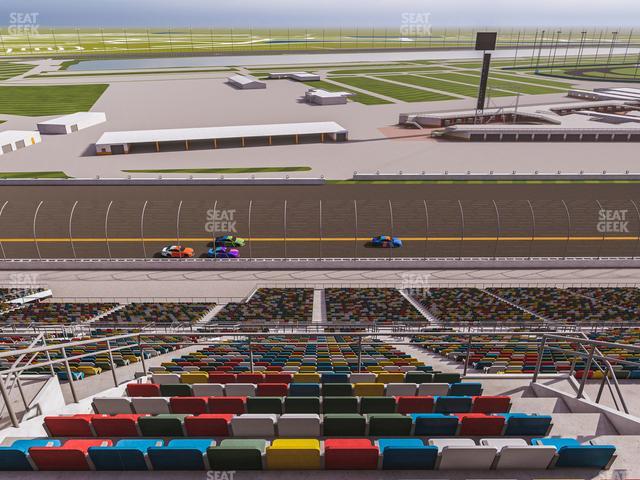 Daytona International Speedway - Section 421 Seat View Daytona International Speedway - Section 421 Seat View