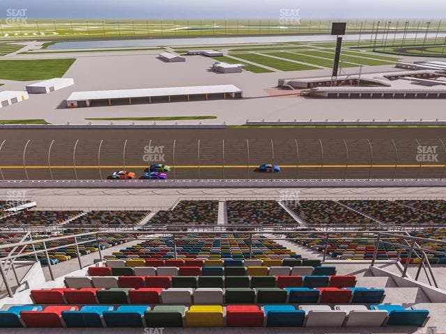 Daytona International Speedway - Section 421 Seat View