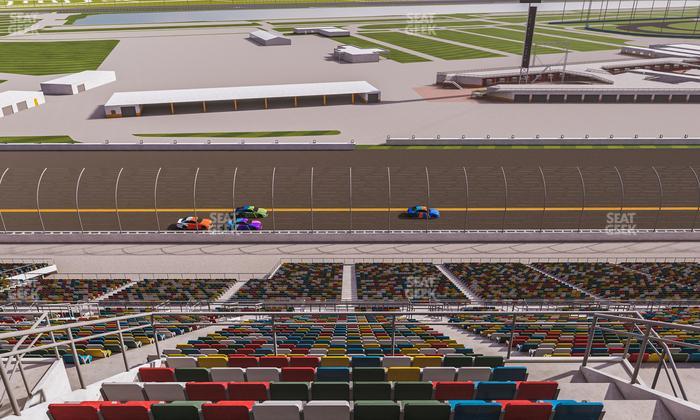 Daytona International Speedway - Section 421 Seat View