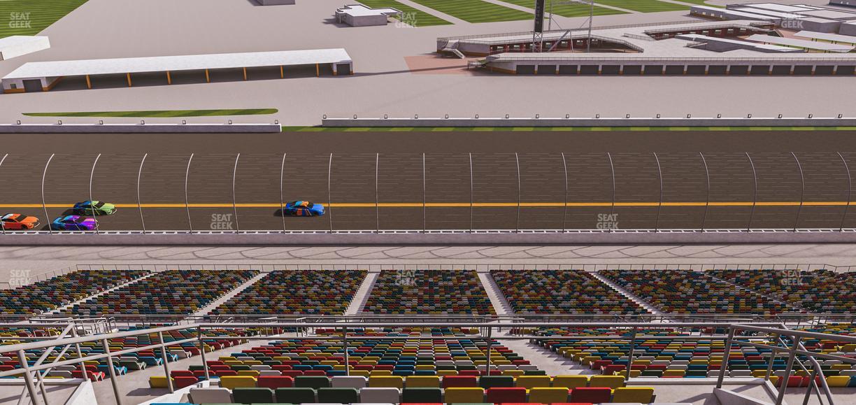 Daytona International Speedway - Section 424 Seat View