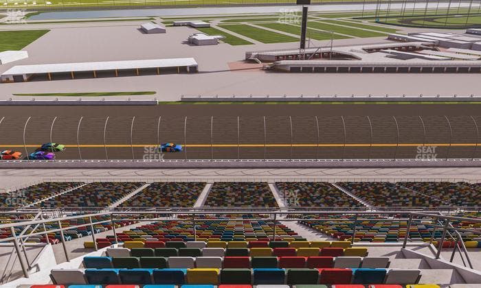Daytona International Speedway - Section 424 Seat View