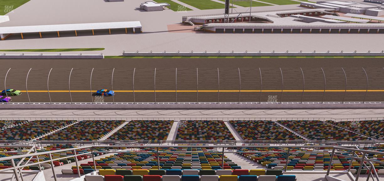 Daytona International Speedway - Section 425 Seat View