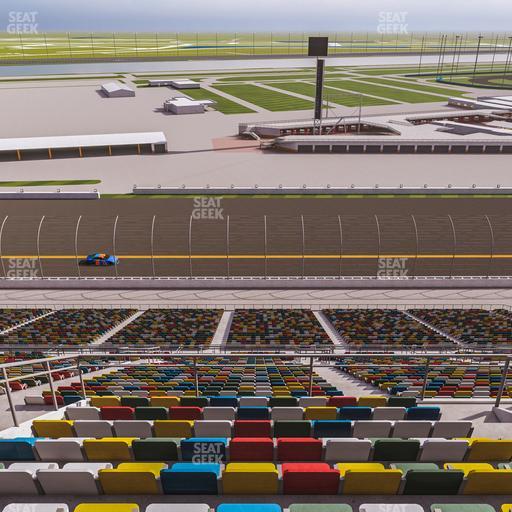 Daytona International Speedway - Section 425 Seat View