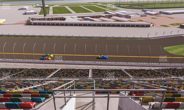 Daytona International Speedway - Section 433 Seat View