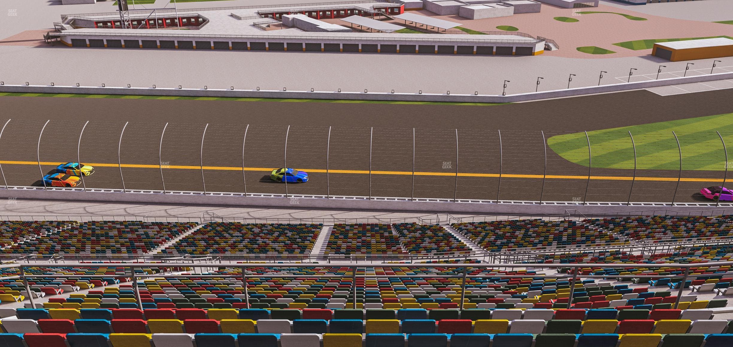 Daytona International Speedway - Section 434 Seat View
