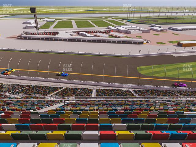 Daytona International Speedway - Section 435 Seat View Daytona International Speedway - Section 435 Seat View