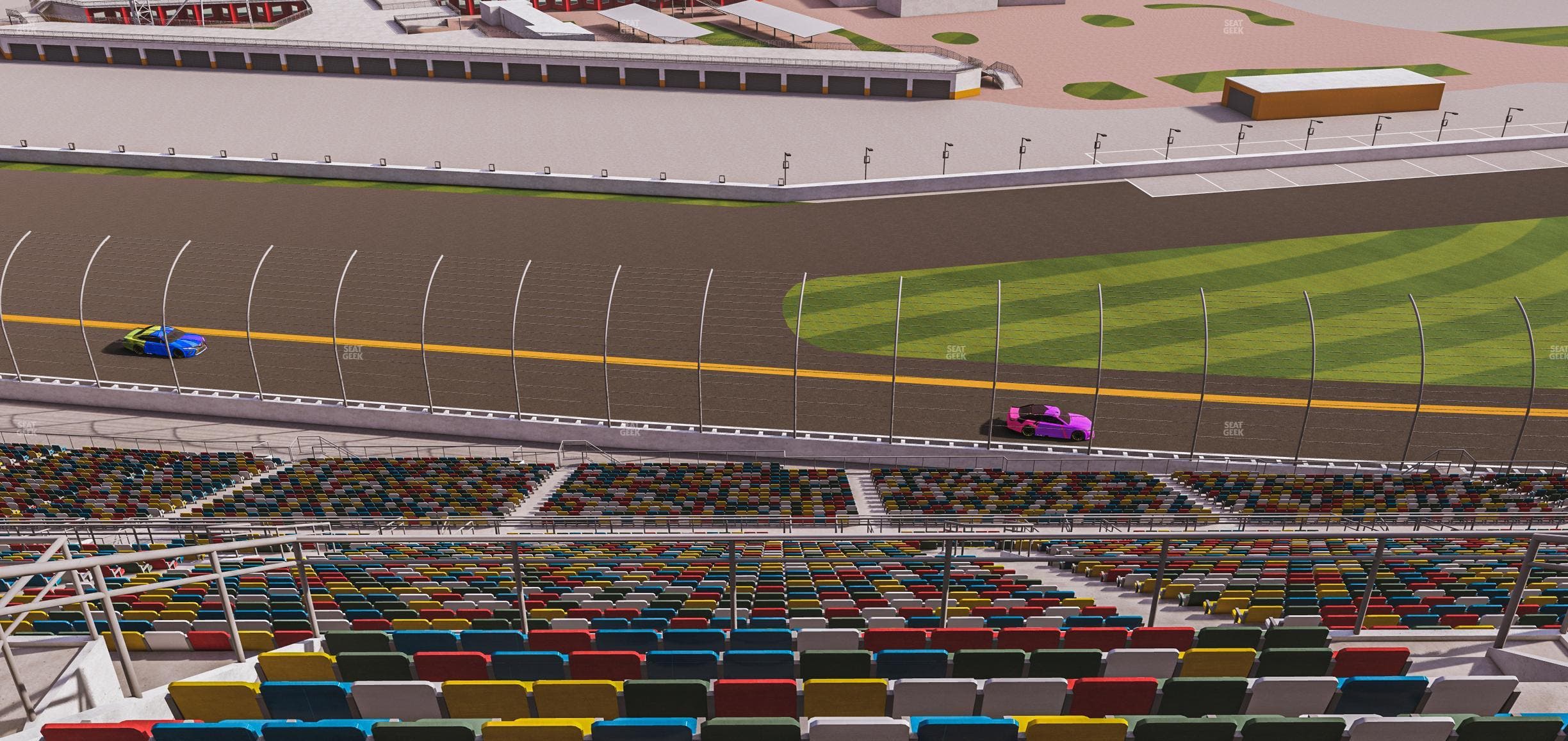 Daytona International Speedway - Section 436 Seat View
