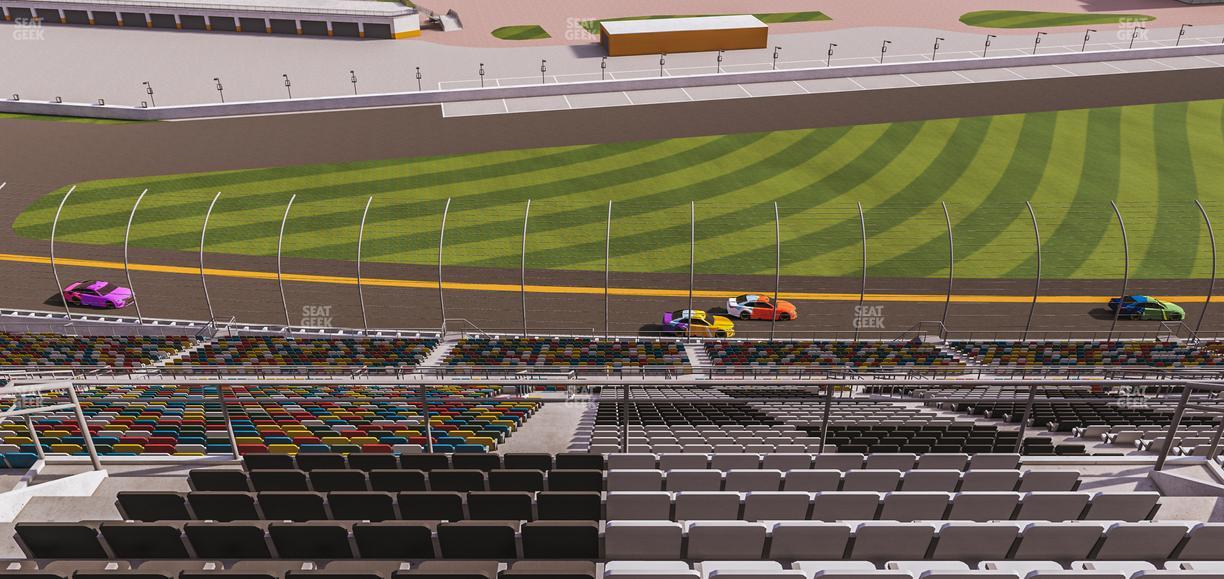 Daytona International Speedway - Section 440 Seat View
