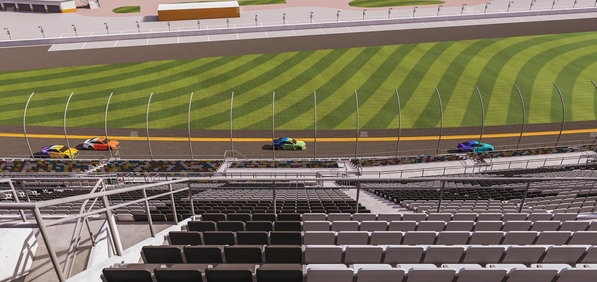 Daytona International Speedway - Section 444 Seat View