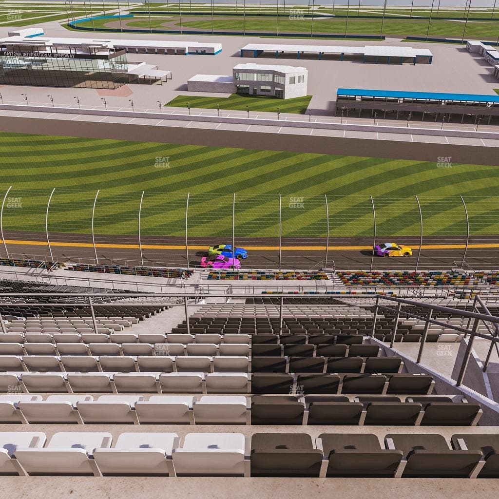 Daytona International Speedway - Section 458 Seat View