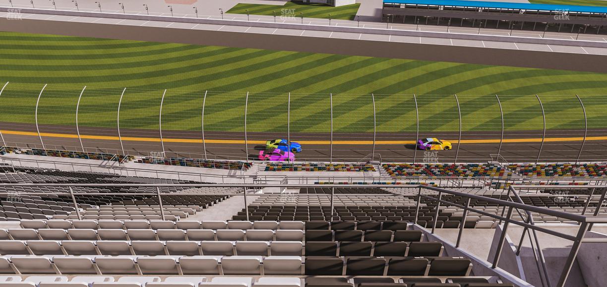 Daytona International Speedway - Section 458 Seat View