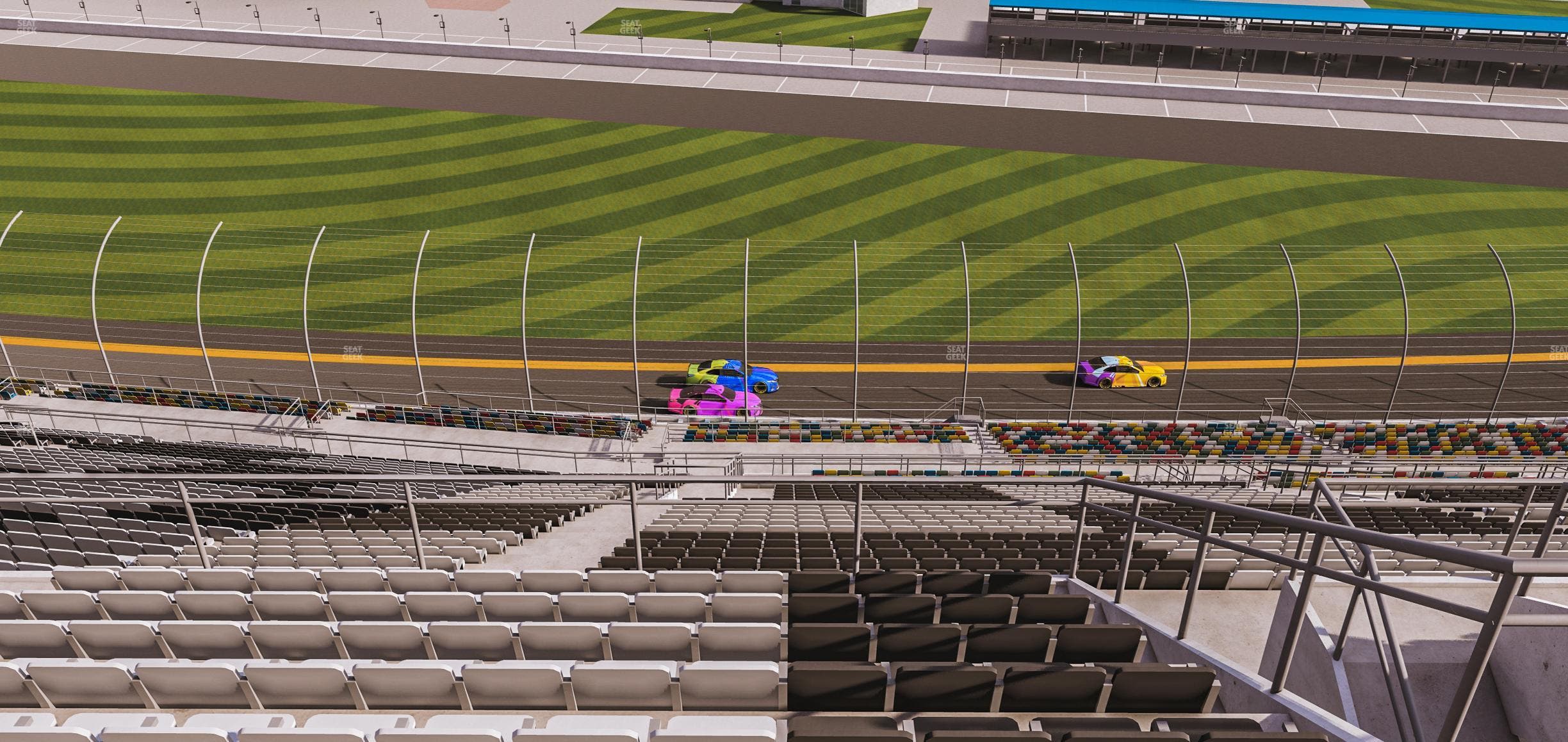 Daytona International Speedway - Section 458 Seat View