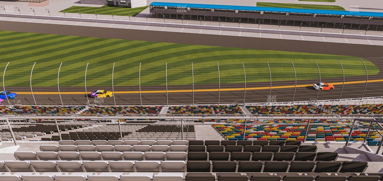 Daytona International Speedway - Section 462 Seat View