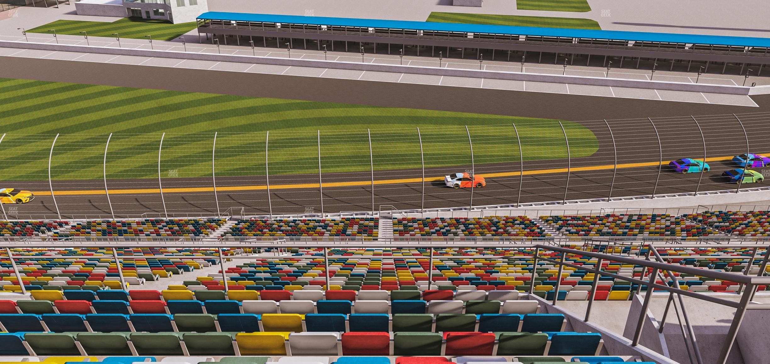 Daytona International Speedway - Section 464 Seat View