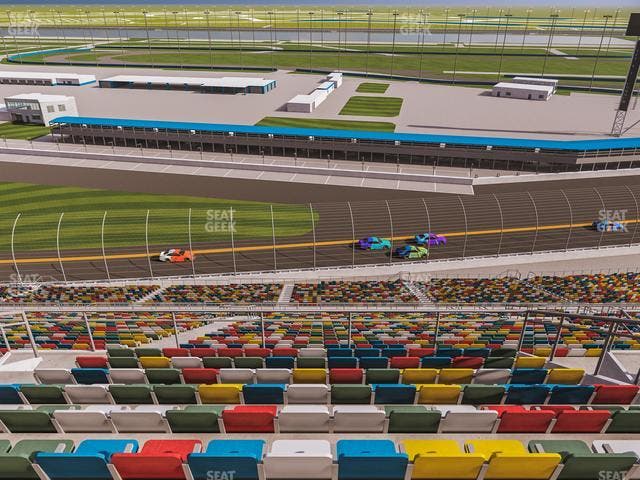 Daytona International Speedway - Section 466 Seat View