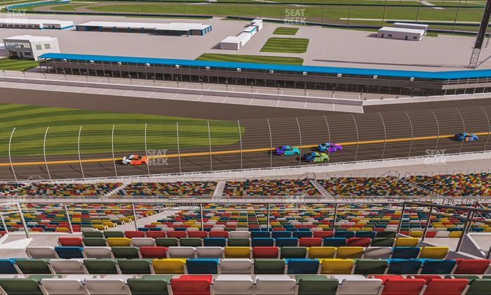 Daytona International Speedway - Section 466 Seat View