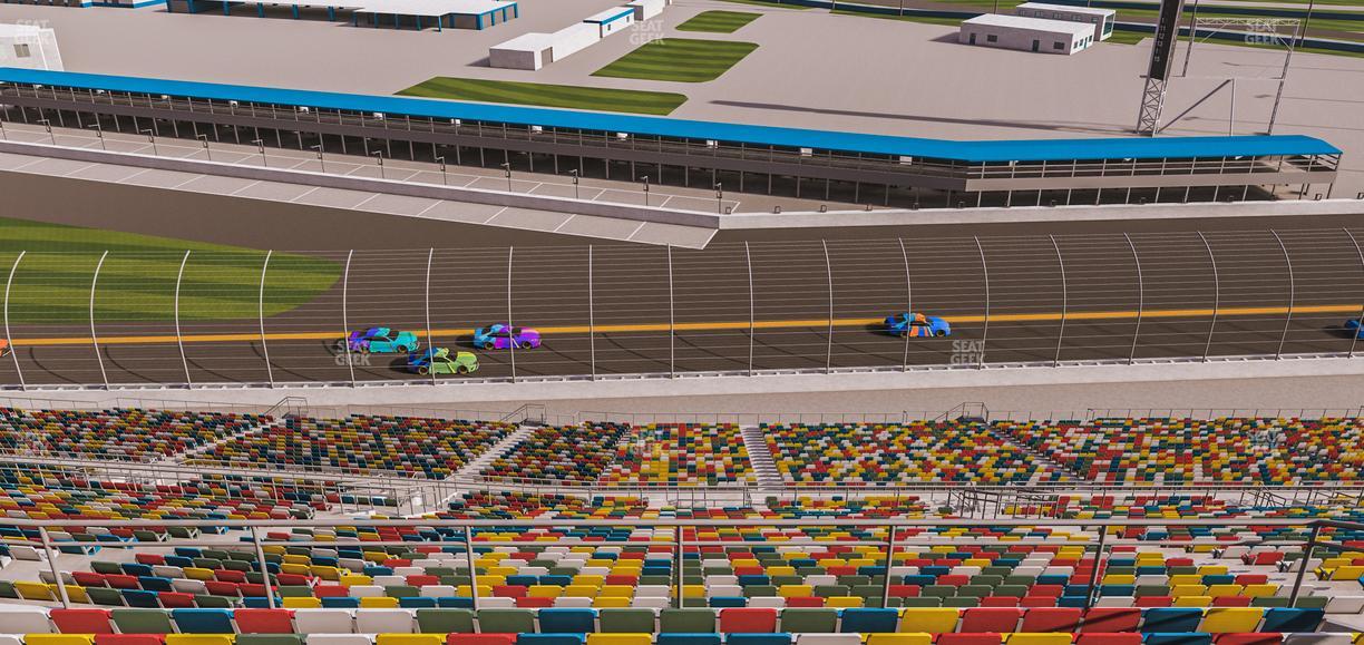 Daytona International Speedway - Section 468 Seat View