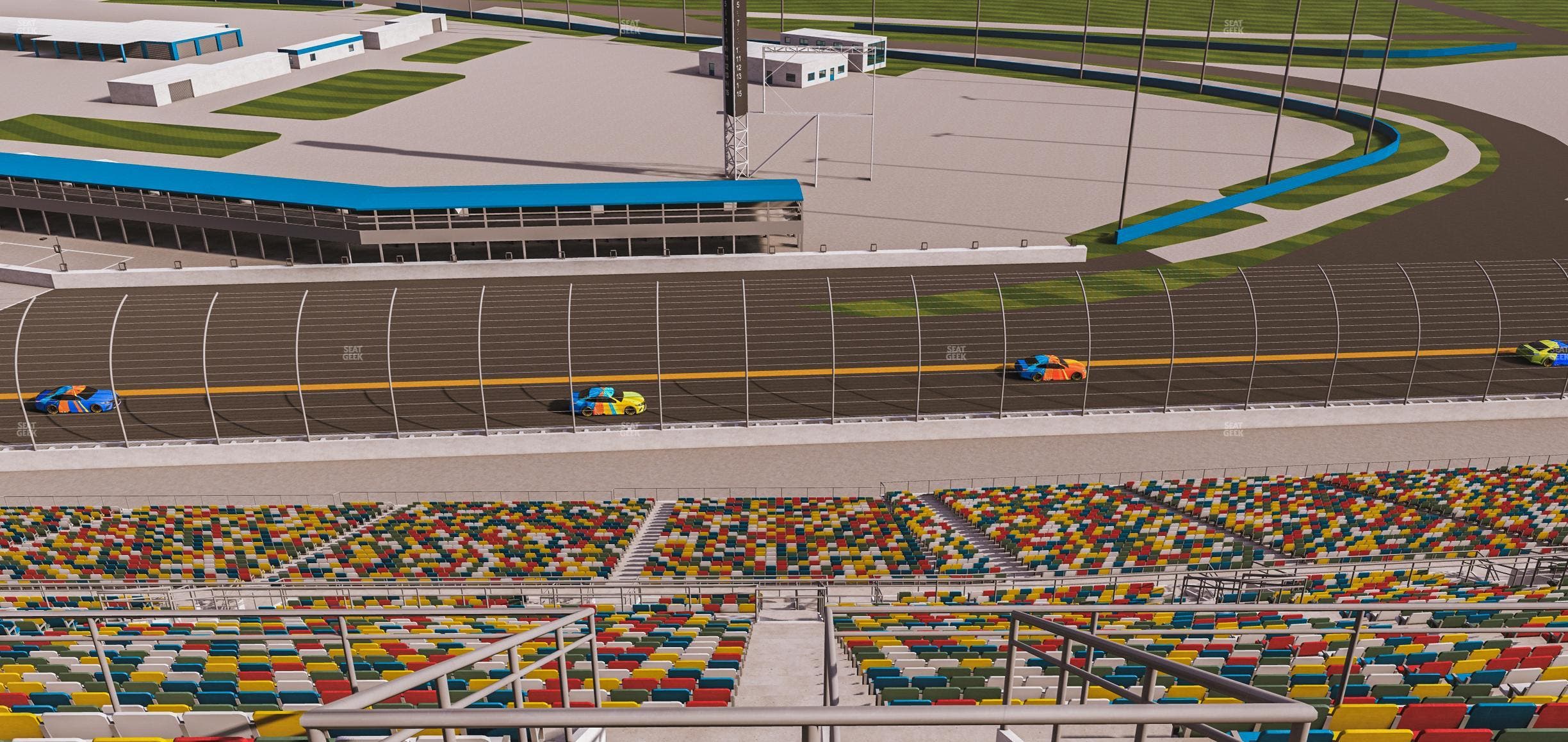Daytona International Speedway - Section 473 Seat View