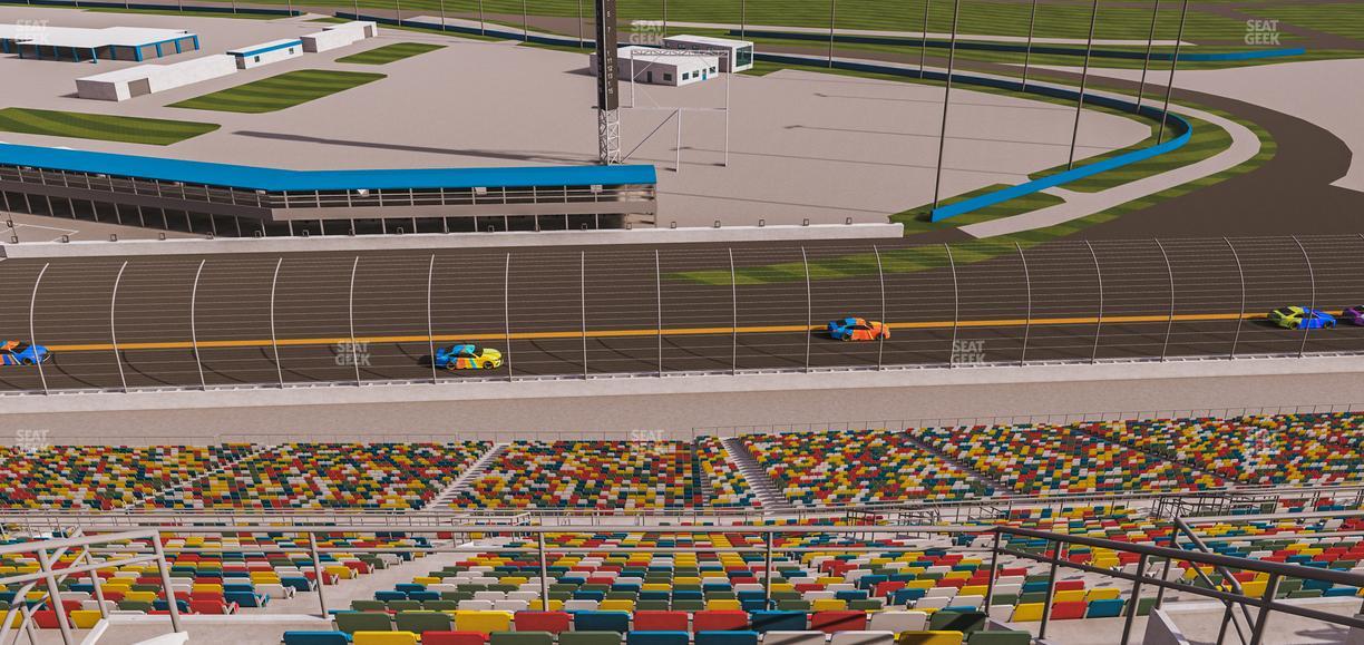 Daytona International Speedway - Section 474 Seat View