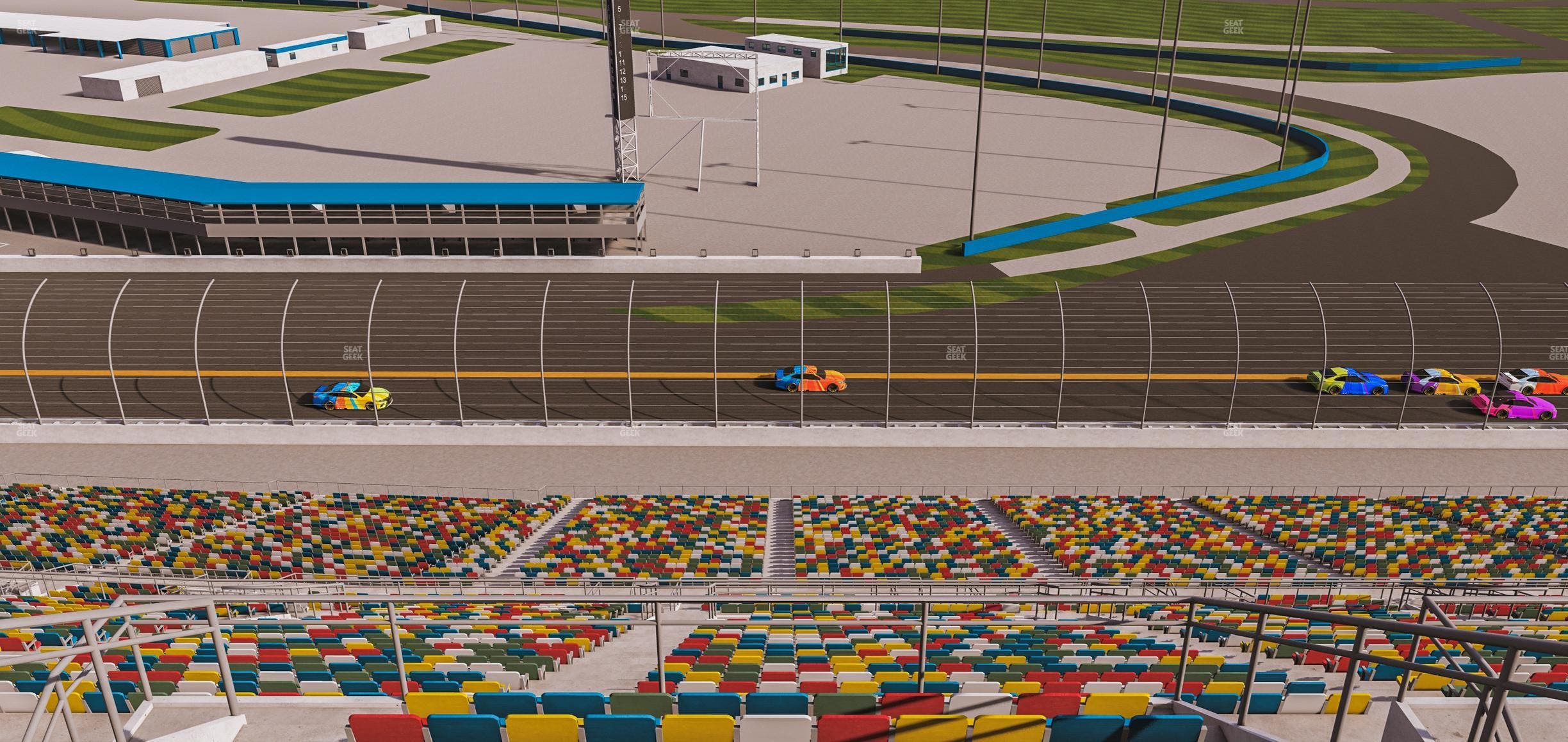 Daytona International Speedway - Section 476 Seat View