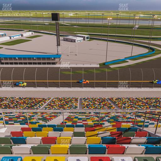 Daytona International Speedway - Section 476 Seat View