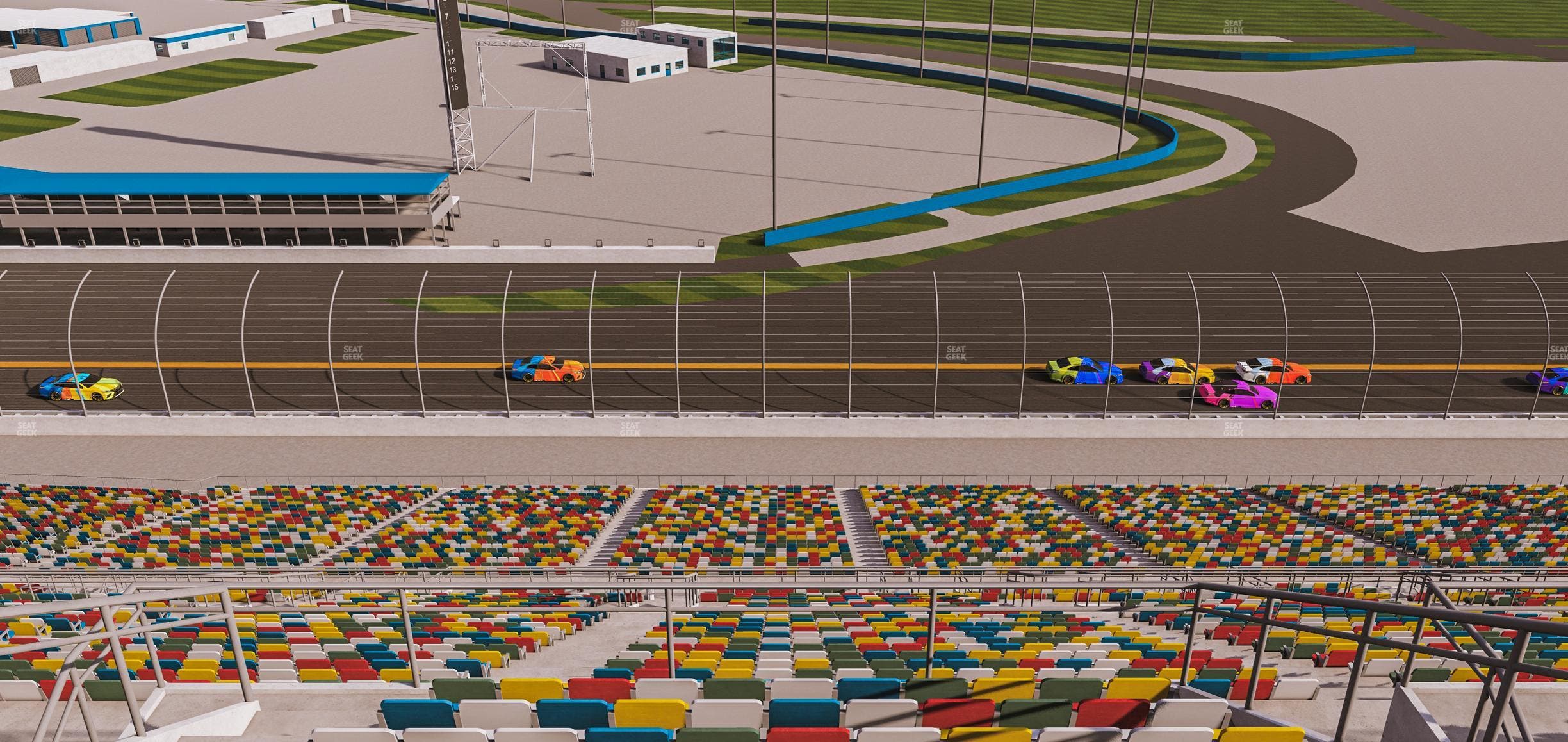 Daytona International Speedway - Section 478 Seat View
