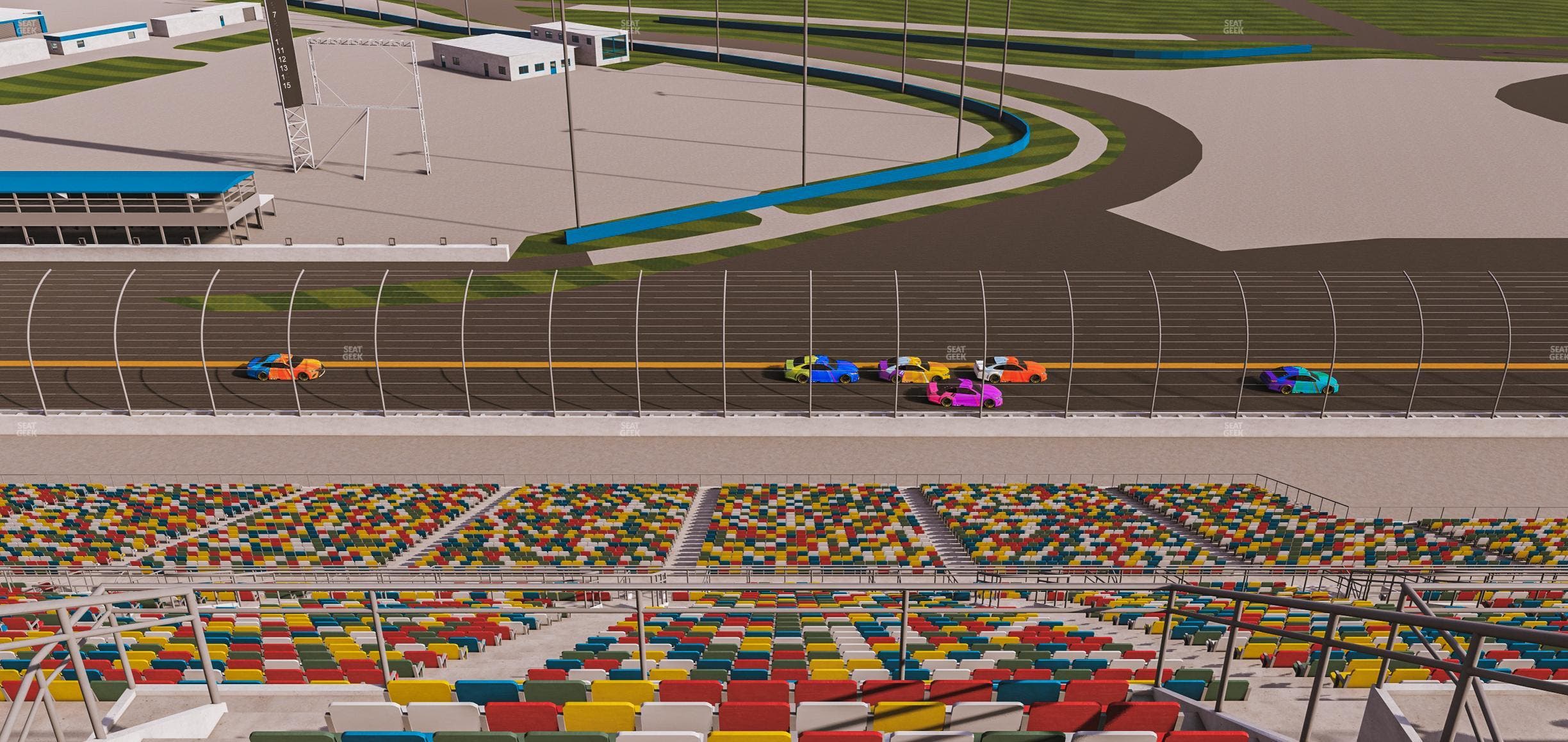 Daytona International Speedway - Section 480 Seat View