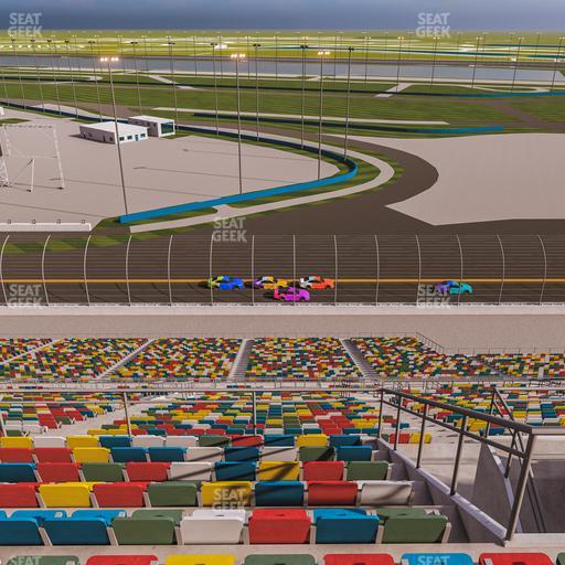 Daytona International Speedway - Section 481 Seat View