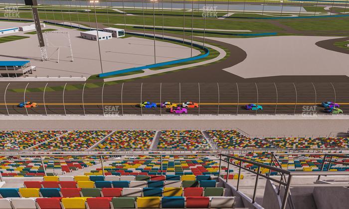 Daytona International Speedway - Section 481 Seat View