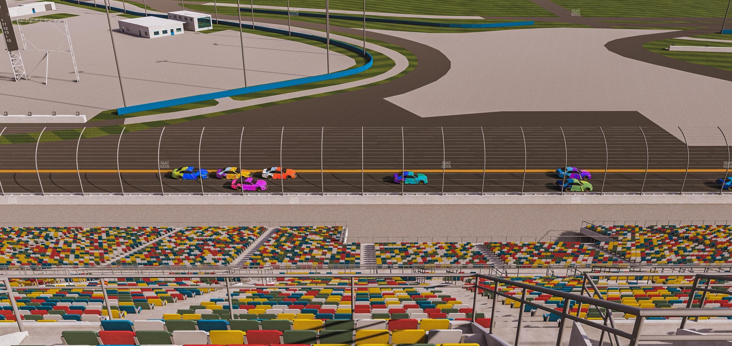Daytona International Speedway - Section 483 Seat View