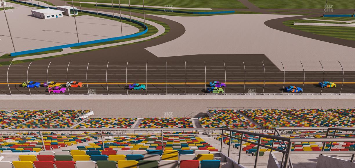 Daytona International Speedway - Section 485 Seat View