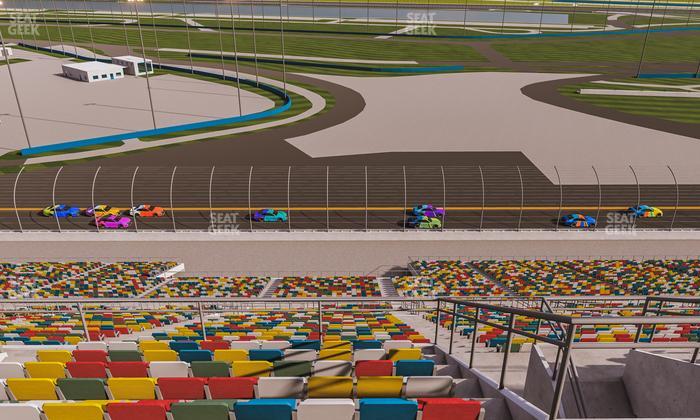 Daytona International Speedway - Section 485 Seat View