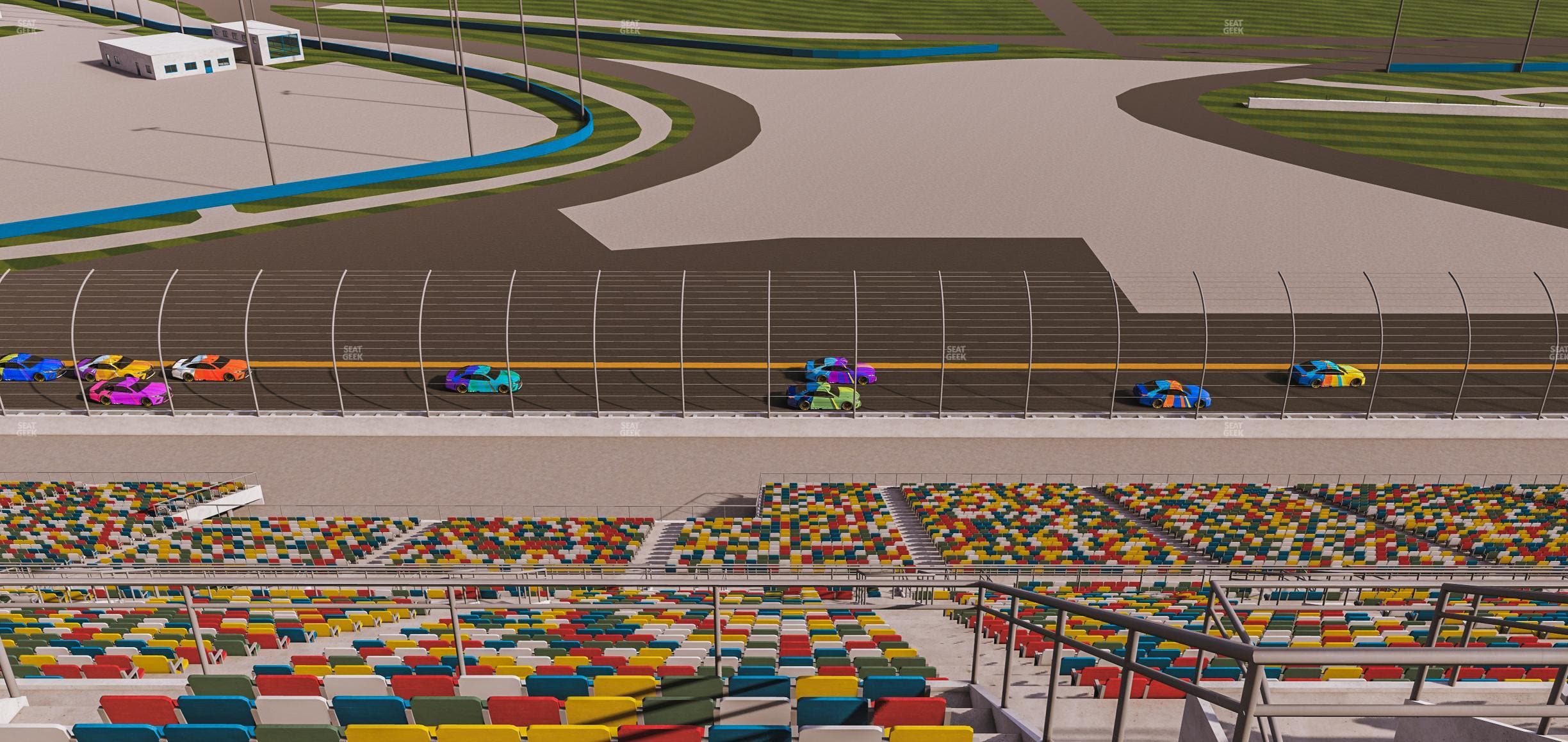 Daytona International Speedway - Section 486 Seat View